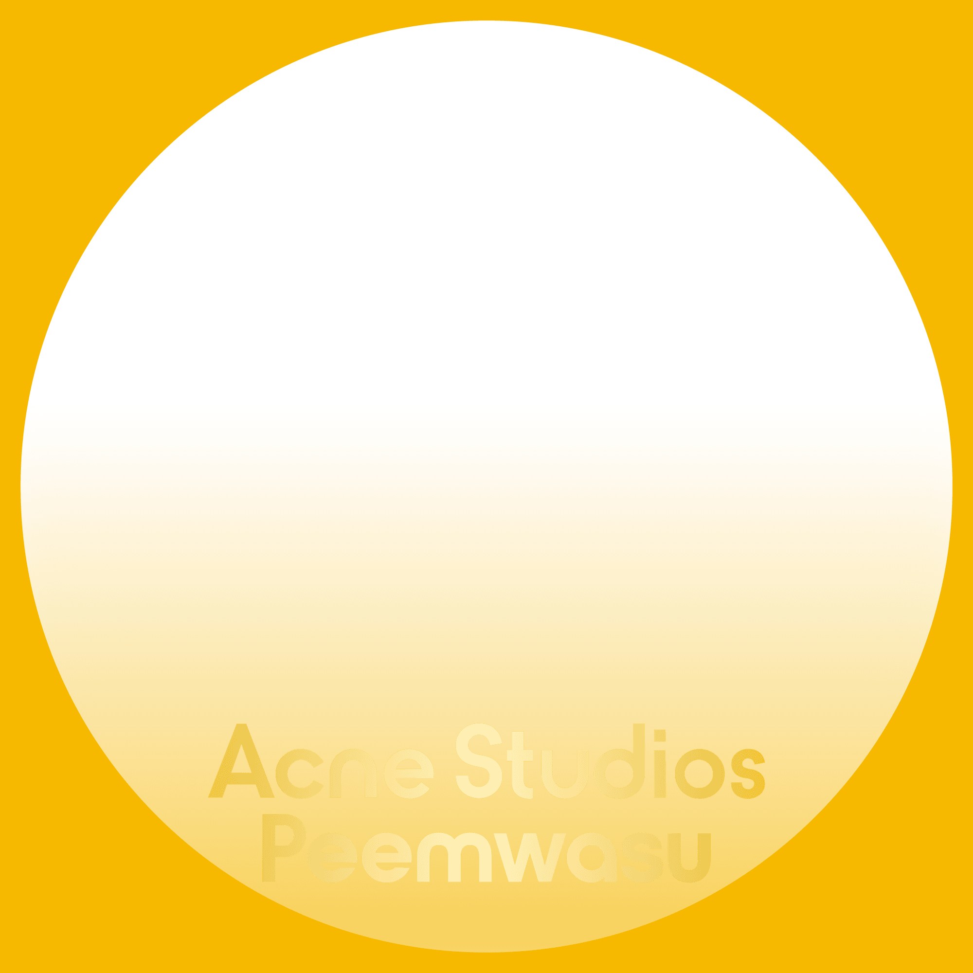 PEEMWASU PFW Acne Studios