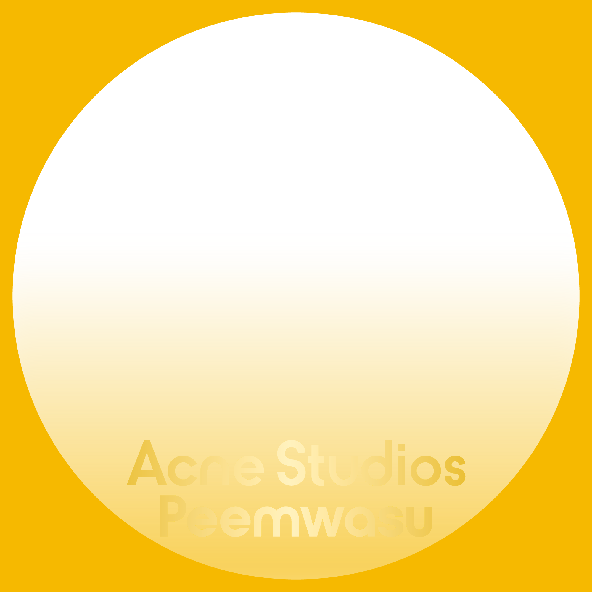 PEEMWASU PFW Acne Studios